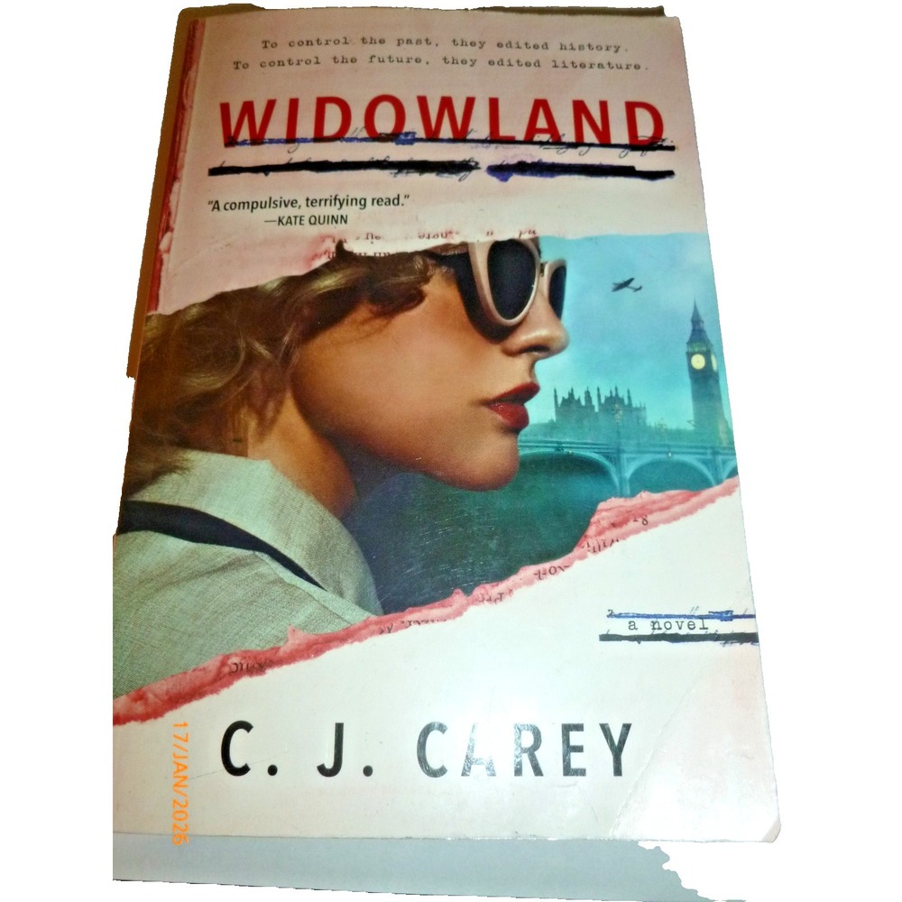 Widowland by C. J. Carey‎ Paperback 2022 Dystopian Historical Fiction Novel